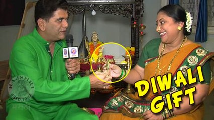 Nana & Mai Celebrate Diwali - Julun Yeti Reshimgathi - Sukanya Mone,Girish Oak - Zee Marathi Serial