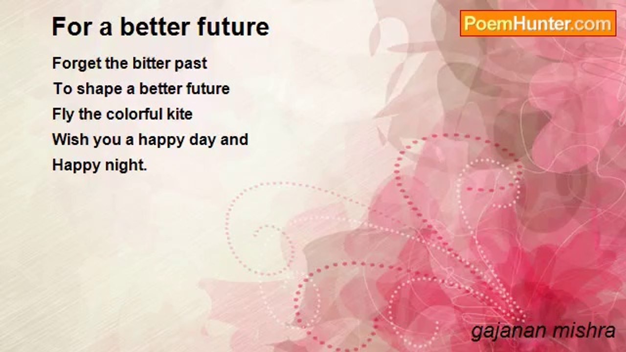 gajanan mishra - For a better future