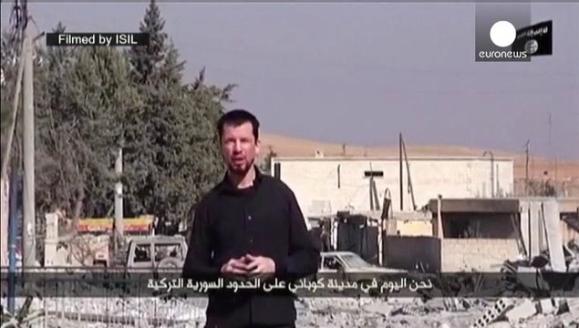 انتشار ویدئوی تبلیغاتی داعش با حضور گروگان بریتانیایی به عنوان خبرنگار «دولت اسلامی»