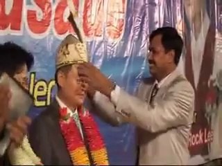 Pastor Anwar Fazal with Foreign Pastor