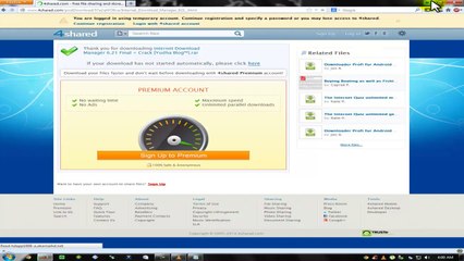 Register IDM for life time