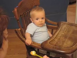 Dog Bark Wakes Baby Falling Asleep While Eating_youtube_original