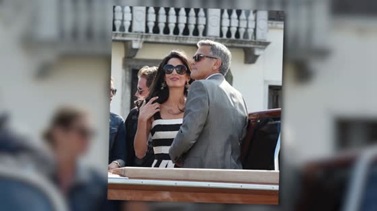 George Clooney und seine Frau Amal haben eine zweite Hochzeitsfeier