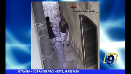 ALTAMURA | Scippa due vecchiette, arrestato