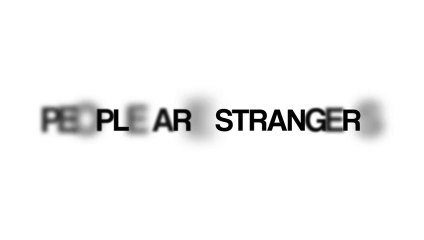 [+18 ~ Sexy Funny Girl]People Are Strangers - Collaborative Video Art