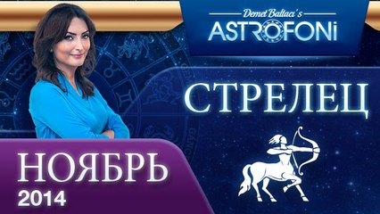 СТРЕЛЕЦ, Астрологический прогноз на месяц,  НОЯБРЬ 2014