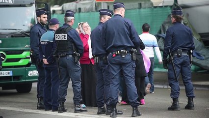 Evacuation du camps de Roms près du Casino à Lille