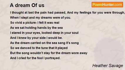 Heather Savage - A dream Of us