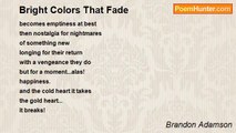Brandon Adamson - Bright Colors That Fade