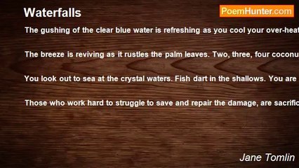 Jane Tomlin - Waterfalls