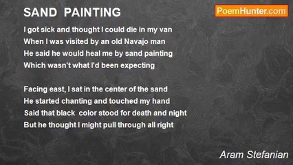 Aram Stefanian - SAND  PAINTING