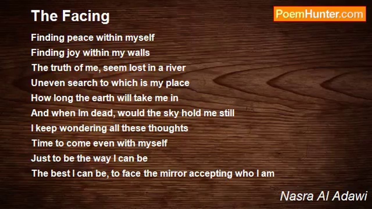 Nasra Al Adawi - The Facing