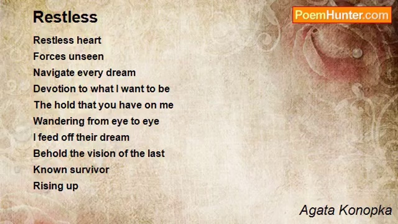 Agata Konopka - Restless