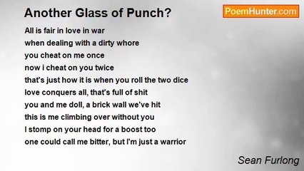 Sean Furlong - Another Glass of Punch?
