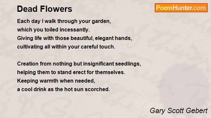 Gary Scott Gebert - Dead Flowers