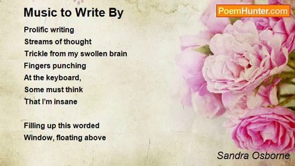 Sandra Osborne - Music to Write By