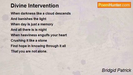 Bridgid Patrick - Divine Intervention
