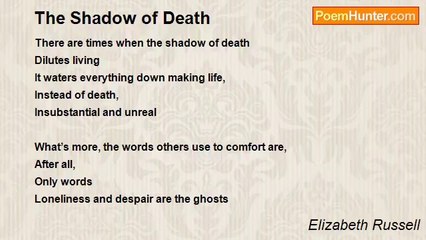 Elizabeth Russell - The Shadow of Death