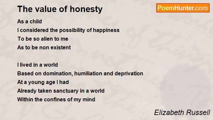 Elizabeth Russell - The value of honesty