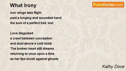 Kathy Dove - What Irony