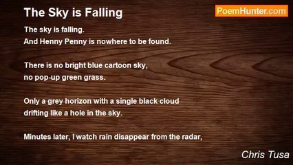 Chris Tusa - The Sky is Falling