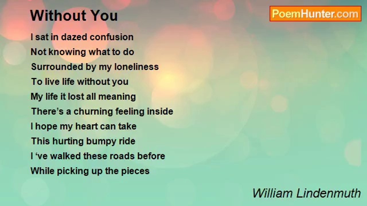 William Lindenmuth - Without You