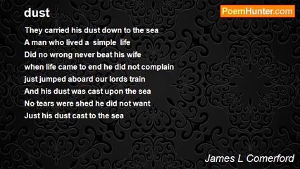 James L Comerford - dust
