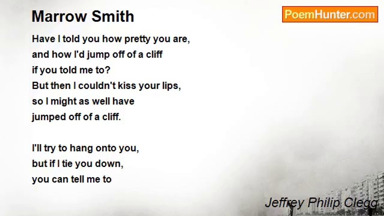 Jeffrey Philip Clegg - Marrow Smith