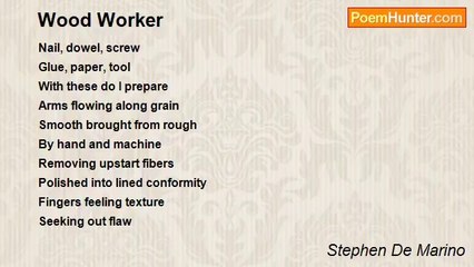 Stephen De Marino - Wood Worker