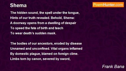 Frank Bana - Shema