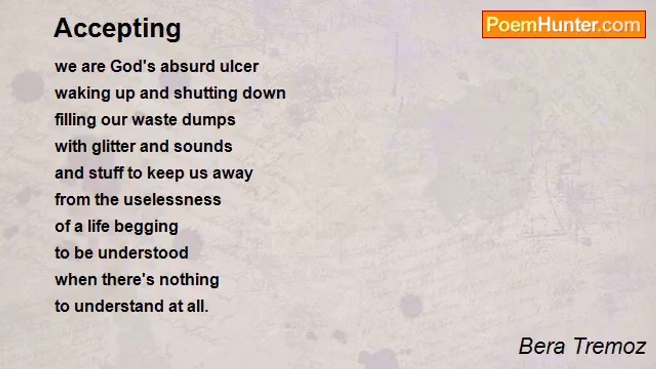 Bera Tremoz - Accepting