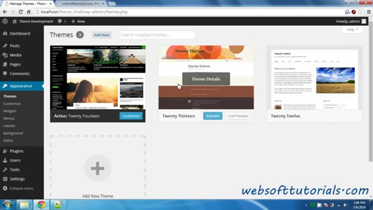 How to create wordpress theme in hindi  urdu Part 1 (1)