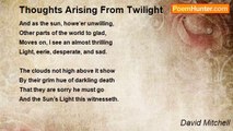 David Mitchell - Thoughts Arising From Twilight