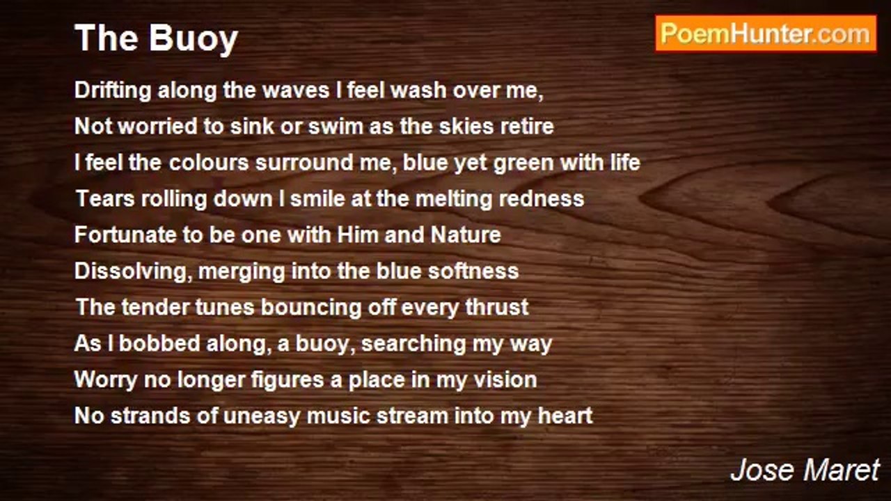 Jose Maret - The Buoy