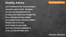 Herbert Nehrlich - Healthy Advice