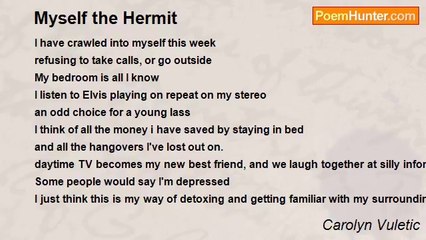 Carolyn Vuletic - Myself the Hermit