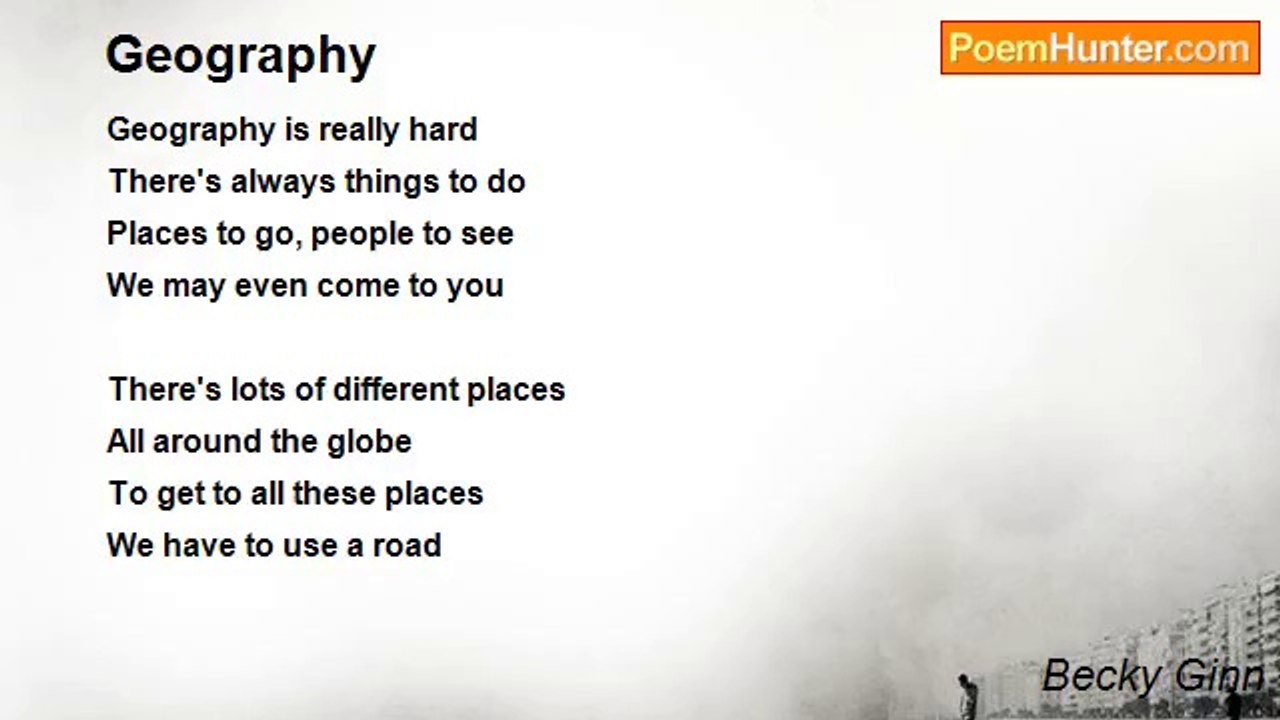Becky Ginn - Geography