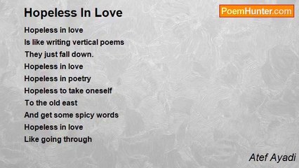 Atef Ayadi - Hopeless In Love