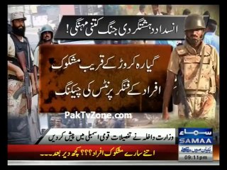 Over Rs44 billion spent on war on terror in five years