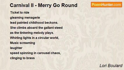 Lori Boulard - Carnival II - Merry Go Round