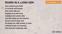 Bill Mitton - ROSES IN A LIONS DEN