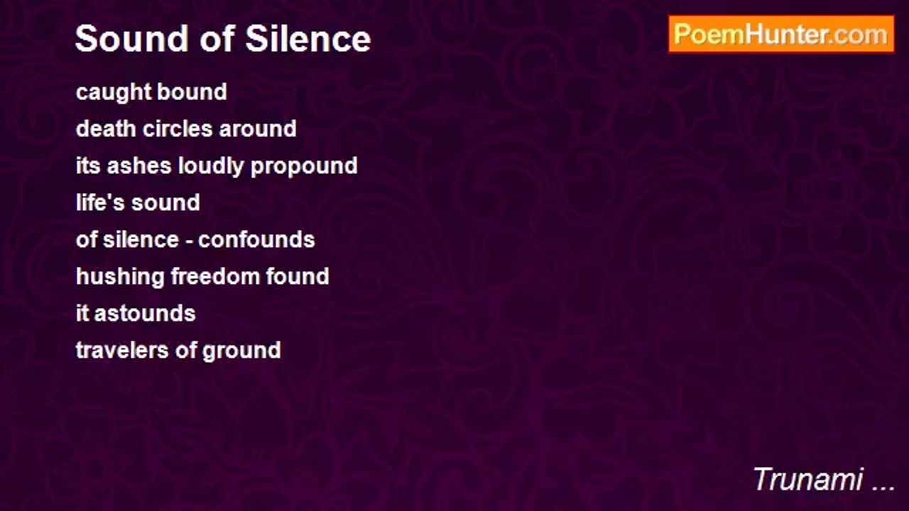 Trunami ... - Sound of Silence