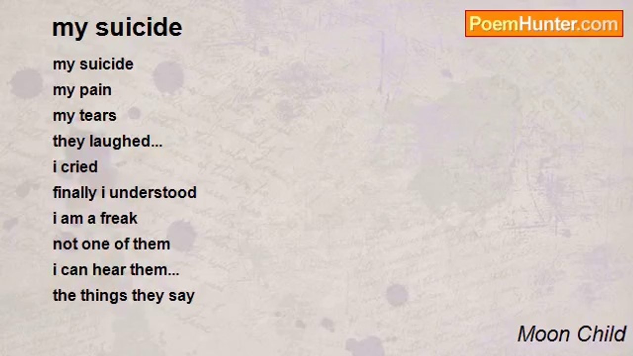Moon Child - my suicide
