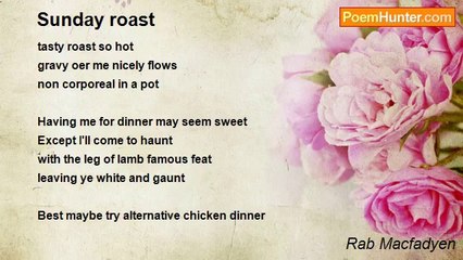 Rab Macfadyen - Sunday roast