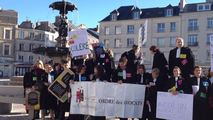 Les avocats dans la rue