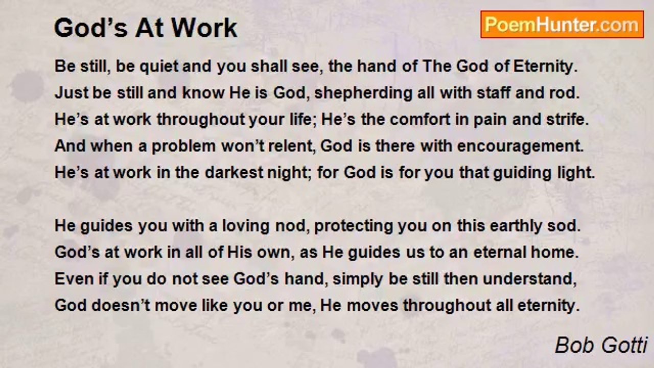 Bob Gotti - God’s At Work