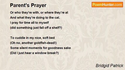 Bridgid Patrick - Parent's Prayer