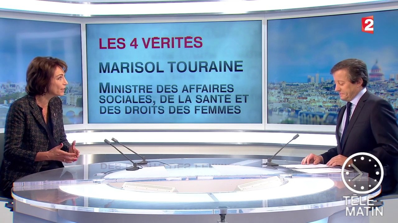 Les 4 vérités : Marisol Touraine, ministre des Affaires sociales