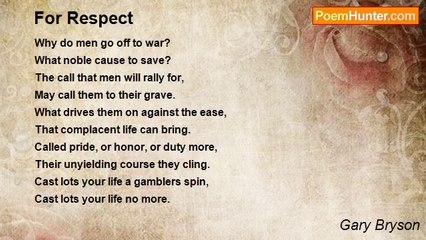 Gary Bryson - For Respect