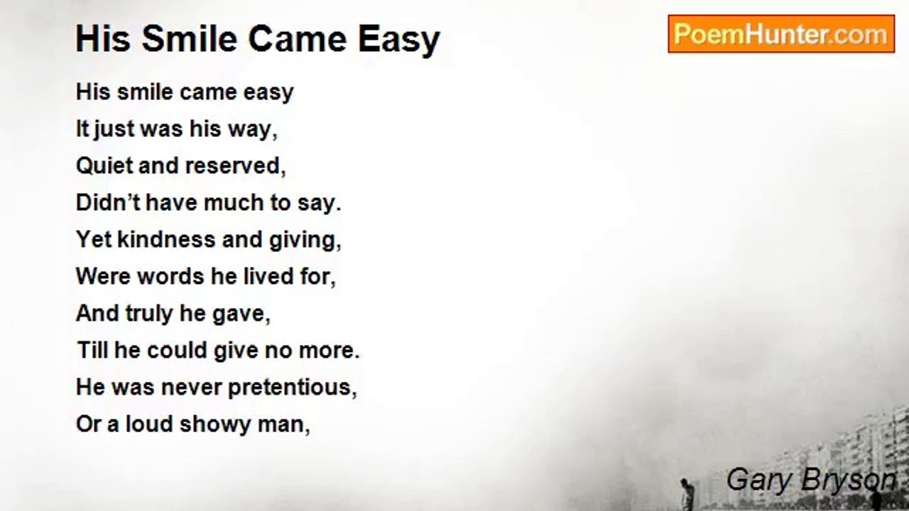 Gary Bryson - His Smile Came Easy